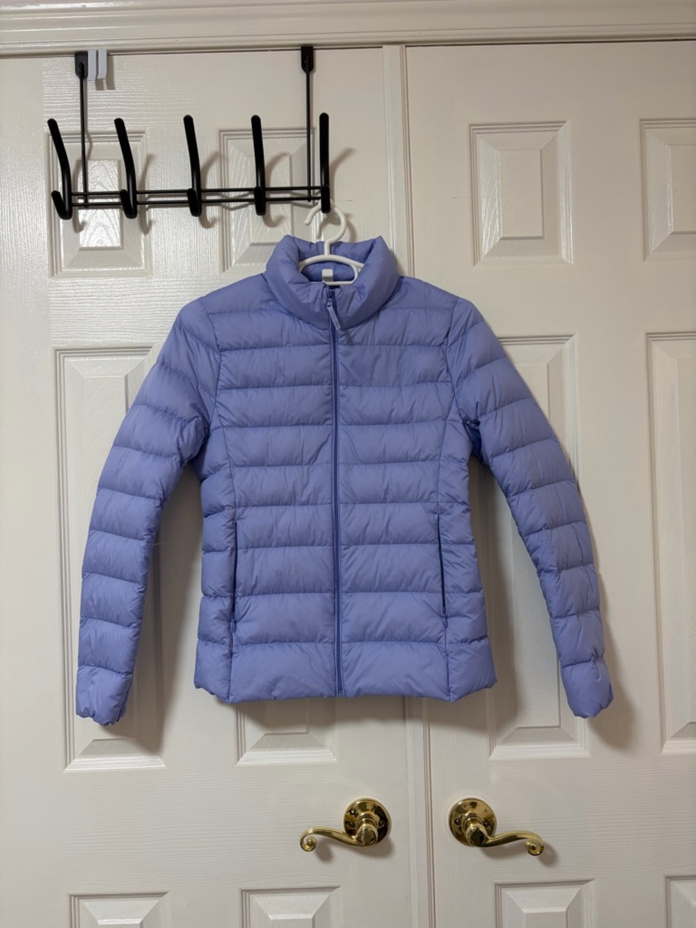 Uniqlo Light Purple Packable Down Puffer Jacket